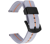 Nylon Canvas Strap 18/20/22/24mm Sport Quick Release Smart Watch Band Bracelet for Huawei GT 4 3 2 Samsung Galaxy Watch 6 5 4 S3