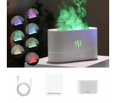 Aroma Humidifier air purifier 3D Simulation Flame Lamp Aroma Diffuser Ultrasonic Mist Humidifier For Home Essential Oil Diffuser