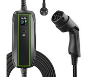 Cargador Portátil Green Cell EV PHEV para Coches Eléctricos | Pantalla LCD | Carga Rápida