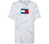 Camiseta Tommy Jeans Tjw Relaxed Tie Dye Flag Tee