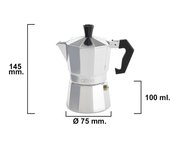 Cafetera de Aluminio ORYX - Prepara un café delicioso con esta cafetera de calidad
