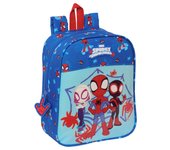 Mochila Guarderia Adapt.Carro Spidey 22X10X27Cm