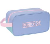 Zapatillero de Viaje Munich Mellow Azul Rosa Celeste 29 x 15 x 14 cm