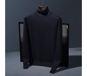 Men's Turtleneck Long Sleeve Turtle Neck Shirts Lightweight Thermal Pullover Sweater Solid Color Sweater Men Winter Warm Coats