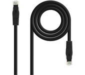 CABLE RED LATIGUI LSZH CAT.6A UTP AWG24 NEGRO 30CM