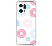 Funda Silicona Antigolpes para Oppo Find X5 5G diseño Flores 06 Dibujos
