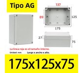 AG Type Waterproof DIY Housing Instrument Case ABS Plastic Project Box Storage Case Enclosure Boxes Electronic Supplies