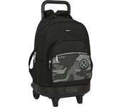 MOCHILA GDE. C/RUEDAS COMPACT EXTRAIBLE SAFTA "STONE"