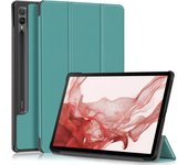 New For Samsung Tab S9 Fe Plus Case 12.4" Tri-Folding Stand Magnetic Smart Cover For Coque Galaxy Tab S9 FE S9 Plus Case