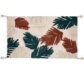 Atmosphera - Alfombra Copetuda Ali 90x150 en Algodón Tufting con Estampados Gráficos y Pompones