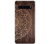 Tumundosmartphone Funda Gel Tpu para Samsung Galaxy S10 5G diseño Madera 06 Dibujos