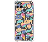 Funda Silicona Antigolpes para Realme C21Y / C25Y diseño Dulces 02 Dibujos