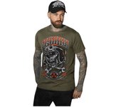 Camiseta Manga Corta Hombre Khaki Helmet HYRAW W23-M03