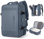 Mochila de Viaje en Cabina de Avión 45x33x22 Maleta de Cabina para Mujer Mochila pequeña Bolsa de Viaje Equipaje de Mano Bolsa de Cabina Mochila Impermeable para portátil para Hombre con USB