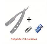 Men Foldable Stainless Steel Blades Old-fashioned Razor Manual Shaving Face Scraper Barber Razor Body Face Hair Removal Knife