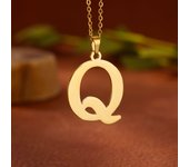 Stainless Steel A-Z Alphabet Necklace For Women Gold Color Punk 26 Letter Pendant Choker Necklace Party Aesthetic Jewelry 2024