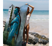 A-Avatar T-The Way of W-Waters Microfiber Beach Towel Absorbent Quick dry Soft Yoga Swimming Resort Mountain Climbing Towel