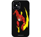 Funda original compatible con iPhone 12 - 12 Pro Negro con un diseño de JL Flash Rayo