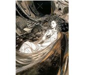 Yoshitaka Amano Final Fantasy Game Luxury Poster Sticky Wall Art Printing Waterproof Home Living Bed Room Bar Aesthetic Decor