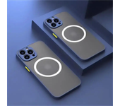Magnetic Magsafe Matte Case for iPhone 15 13 14 12 11 Pro Max XS XR X Shockproof Armour Covers for iPhone 15 14 Plus 12 13 Mini