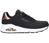 Zapatillas Skechers Uno Golden Air para mujer en color negro