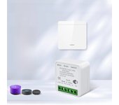 Tuya WiFi Smart Switch 433Mhz Relay Receiver Wireless 1/2/3 Gang 86 Wall Panel Switch APP Control Works with Alexa Google Home