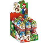 Kinder joy verano12-72u SUPER MARIO BROS NUEVO 2025 y JURASSIC WORLD DINOSAURIOS PARA ELEGIR España Nacional - Con doble crema de leche y cacao, dos crujientes bolitas y una sorpresa. Kinder JOY Contiene un juguete en el interior