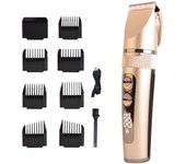 Electric Hair Clippers for Men Quiet LED Display Cordless Rechargeable Hair Trimmers Set