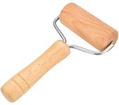 1 Rodillo de Madera antiadherente para masa de hornear, ideal para hacer Galletas, fondant, Tartas y pan.