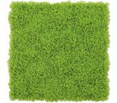 Well Home Jardín Vertical Artificial, Panel de Seto 100x100cm, Para decoración interior y exterior - en Verde Exuberante y Realista