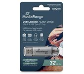 PENDRIVE COMBO 32GB USB 3.2 MEDIARANGE