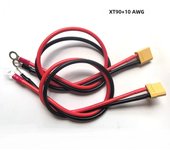 XT90/XT60 Male Female Conversion Plug Parallel Battery Connector With 12awg 10AWG Silicone Wire for RC Battery Motor