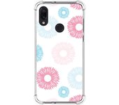 Funda Silicona Antigolpes para Xiaomi Redmi Note 7 diseño Flores 06 Dibujos