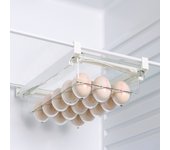 Kitchen Fridge Organizer Transparent Fruit Egg Food Storage Rack Under-shelf Refrigerator Storage Box Kitchen Organizer