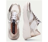 Shoes Deportivo marca Hispanitas para mujer en color metal
