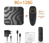 T95 Max TV Box Android 14 Ram 8GB Rom 64GB 128GB 8K Dual Band Wifi 2.4G 5G Smart Google Voice Video 4K Media Player Set Top Box