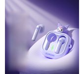 Sanrio kuromi My Melody Cinnamoroll EJ-734 Wireless Earphone Touch Control Sport Transparent Headphones Gaming Earbuds Stereo