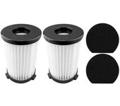 2 filtros y 2 esponjas compatibles con aspirador Cecotec Conga Thunderbrush 520 550 561