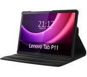Tumundosmartphone Funda Giratoria 360 para Lenovo Tab P11 (2nd Gen) 11.5 color Negra