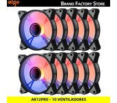 Aigo AR12PRO Computer Case fan ventoinha PC 120mm rgb fan 4pin PWM CPU Cooling fan 3pin5v Unlimited space argb 12cm ventilador