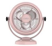 Cecotec 8207 EnergySilence 800 RetroDesk Pink Ventilador de sobremesa estilo retro color rosa de 8" con 20 W e inclinación ajustable.