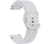 20mm Silicone Stitch Strap For Garmin Forerunner 165 Band for Vivoactive 5 3 Venu Sq 2 245 645 Approach S40 Bracelet Watchband