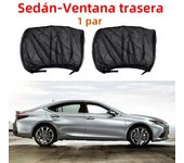 4-piece window screen set, premium window sunshade breathable mosquito net for front and rear windows, UV protection Accessories