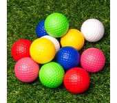 30Pcs/Pack Golf Balls PE Plastic Toy Ball Home Golf Practice Ball Beginner Golf Balls Golf Practice Ball