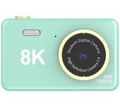 Nueva cámara digital para niños de 8K, ultra alta definición, pantalla grande de 2,4 pulgadas, frontal y trasera, cámara dual de 8000 W, cámara de vídeo de juguete