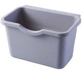 1 Uds. Bote de basura para almacenamiento de cocina, bote de basura colgante para puerta de gabinete, suministros de cocina, bote de basura para almacenamiento de baño, bote de basura colgante, estante de almacenamiento, herramienta de limpieza de puerta