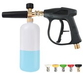 Car Auto Wash Foam Gun High Pressure Auto Washer Snow Foam Lance Soap Foamer Deep Cleaning Water Gun Cleaning Tool