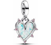 Charm colgante Pandora Doble Amistad Opalescente - 793434C01