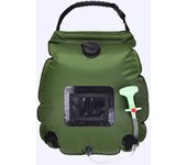Bolsa de Ducha portátil Solar, 20L Bolsa de Ducha Solar, Bolsa de Ducha Viaje Portátil with Termómetro, Aire Libre Ducha with Manguera y Cabezal Acampar de Ducha para Camping/Senderismo