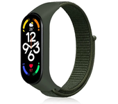 Nylon loop Mi band 4 5 6 Strap Replacement Soft Adjustable Wrist Watchband Pulsera correa For Xiaomi Mi band 3 4 5 6 7 Bracelet